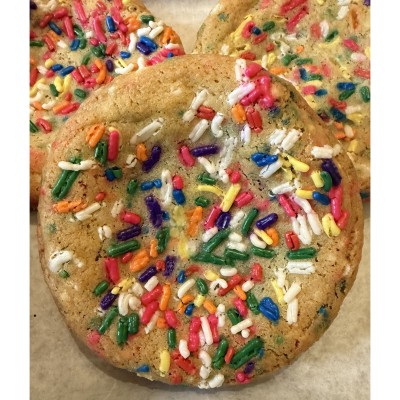 AJB-1005 : Big Rainbowfetti Sprinkled Sugar Cookies at A&J's Texas Bakehouse AJB-1005 : Big Rainbowfetti Sprinkled Sugar Cookies at A&J's Texas Bakehouse