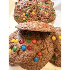M&M Chocolate Cookies