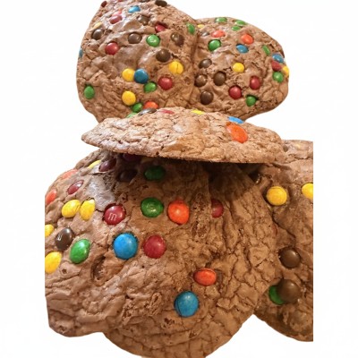 AJB-1008 : M&M Chocolate Classic Cookies at A & Js Texas Bakehouse