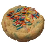 Rainbowfetti Sprinkled Classic Sugar Cookies