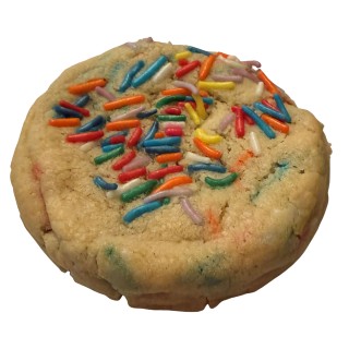 Rainbowfetti Sprinkled Classic Sugar Cookies
