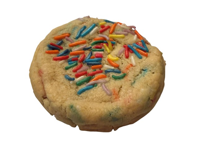 Rainbowfetti Sprinkled Classic Sugar Cookies