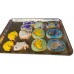 AJB-1022 : Easter Sugar Cookie Frosted Cutouts - 1 Dozen at A & Js Texas Bakehouse