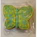 AJB-1033 : Green Butterfly Frosted Cutout Sugar Cookie at A & Js Texas Bakehouse