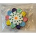 AJB-1035 : Multicolor Spring Flower Frosted Cutout Sugar Cookie at A & Js Texas Bakehouse