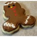 AJB-1051 : Gingerbread Man Frosted Cutout Sugar Cookie at A & Js Texas Bakehouse