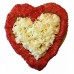 AJB-1087 : Assorted Valentine Hearts Frosted Cookie Cutouts - 1 Dozen at A & Js Texas Bakehouse