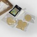 AJB-1099 : DYO 3 Easter Cutout Cookies Kit Box Set - Butterfly, Chick and Flower at A & J's Texas Bakehouse