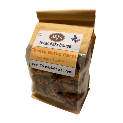 Cheesy Garlic Parm Snack Mix with Pecans - 6 oz Bag