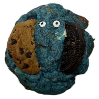 AJB-1136 : Cookie Monster Cookie at A & Js Texas Bakehouse