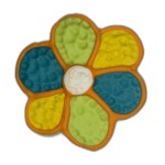 Garden Wildflower Frosted Cutout Sugar Cookie