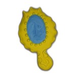 Magical Princess Hand Mirror Frosted Cutout Sugar Cookie