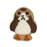 Star Wars Porg Frosted Cutout Sugar Cookie