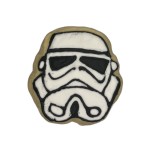 Star Wars First Order Stormtrooper Frosted Cutout Sugar Cookie
