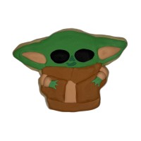 Star Wars Grogu Frosted Cutout Sugar Cookie