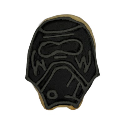 AJB-1200 : Star Wars Kylo Ren Frosted Cutout Sugar Cookie at A & Js Texas Bakehouse