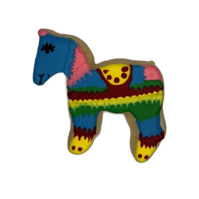 AJB-1203 : Donkey Pinata Frosted Cutout Sugar Cookie at A & Js Texas Bakehouse