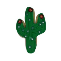Cactus Frosted Cutout Sugar Cookie