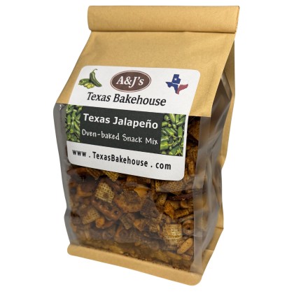 Texas Jalapeno Snack Mix with Peanuts - 16 oz Bag