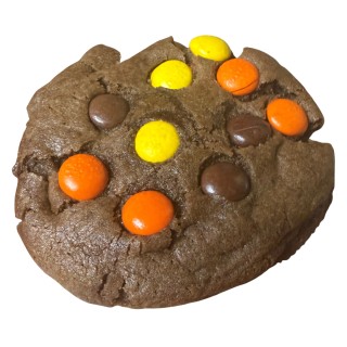 Fudgy Peanut Butter Candy Cookie