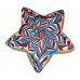 AJB-1239 : All-American Patriotic Star Frosted Cutout Sugar Cookie at A & Js Texas Bakehouse