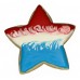 AJB-1239 : All-American Patriotic Star Frosted Cutout Sugar Cookie at A & Js Texas Bakehouse