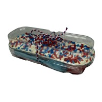Vanilla Mini Cake Patriotic Special