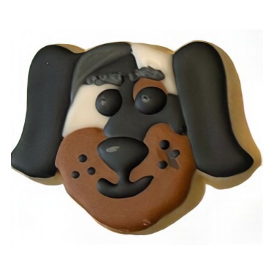 AJB-1264 : Floppy-eared Puppy Dog Hound Frosted Cutout Sugar Cookie at A & J's Texas Bakehouse AJB-1264 : Floppy-eared Puppy Dog Hound Frosted Cutout Sugar Cookie at A & J's Texas Bakehouse