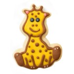 Baby Giraffe Frosted Cutout Sugar Cookie Baby Giraffe Frosted Cutout Sugar Cookie