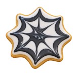Halloween Spiderweb Frosted Cutout Sugar Cookie Halloween Spiderweb Frosted Cutout Sugar Cookie