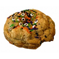 Orange Halloween Monster Cookie Orange Halloween Monster Cookie