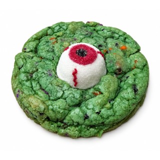 Green One-eyed Monster Cookie