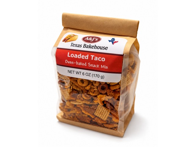 Loaded Taco Snack Mix - 6 oz Bag