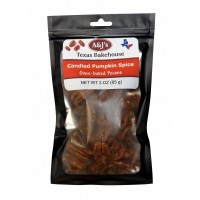 Candied Pumpkin Spice Oven-Baked Pecans - 3 oz Bag