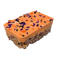 Orange Frosted Halloween Crispy Orange Frosted Halloween Crispy