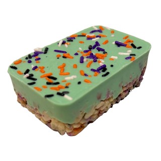 Green Frosted Halloween Crispy