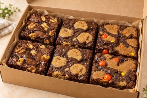 Big Gourmet Brownie Box