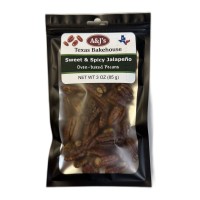 Sweet & Spicy Jalapeño Oven-Baked Pecans - 3 oz Bag Sweet & Spicy Jalapeño Oven-Baked Pecans - 3 oz Bag