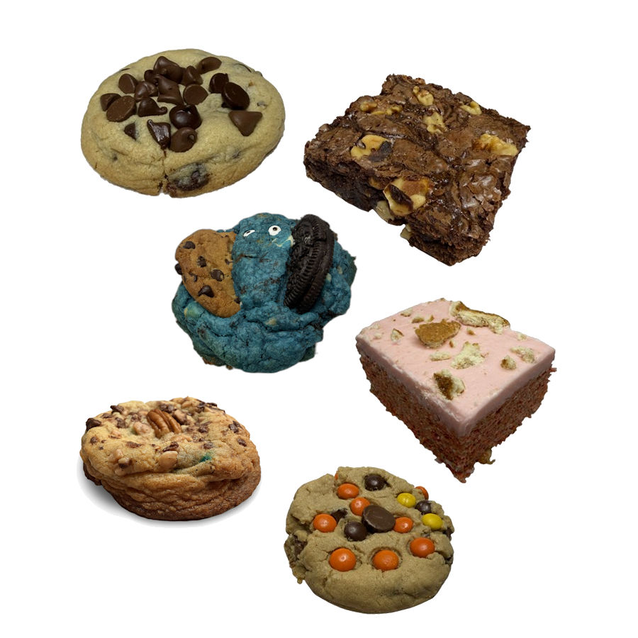 Assorted gourmet snacks